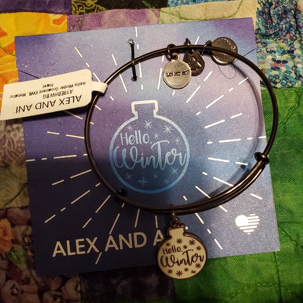 Alex and Ani Hello Winter bracelet